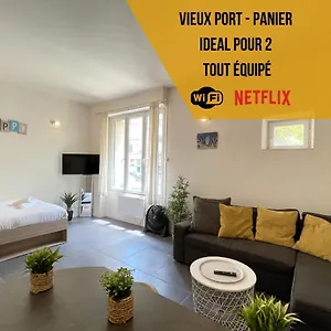 Apartamento Entre Le Vieux Port Et Le Panier, Marsella